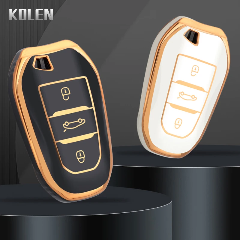 Car Remote Key Case Cover Shell For Peugeot 2008 3008 4008 5008 308 408 508 Citroen C1 C2 C4 C6 C3-XR Picasso Grand DS3 DS5