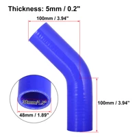 45 Degree Silicone Reducer Hose - 100mm Length - Image 3