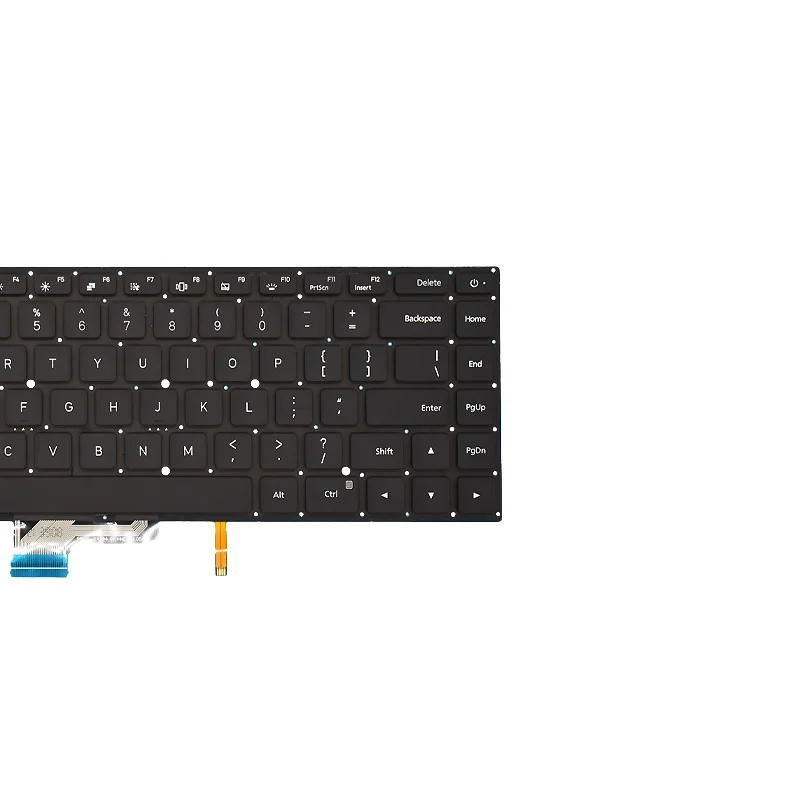 Teclado Retroiluminado dos Eua para Xiaomi mi Notebook Pro Novo Eua Tm1701 171502 171501 Tm1707 171501 181501-ad al af - Imagem 2