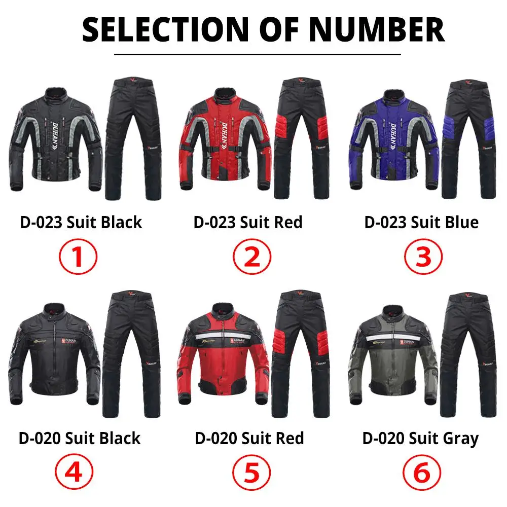 Men Motorcycle Jackets Riding Motocross Enduro Racing Moto Jacket Windproof Coldproof Motorbike CE Protection Gear