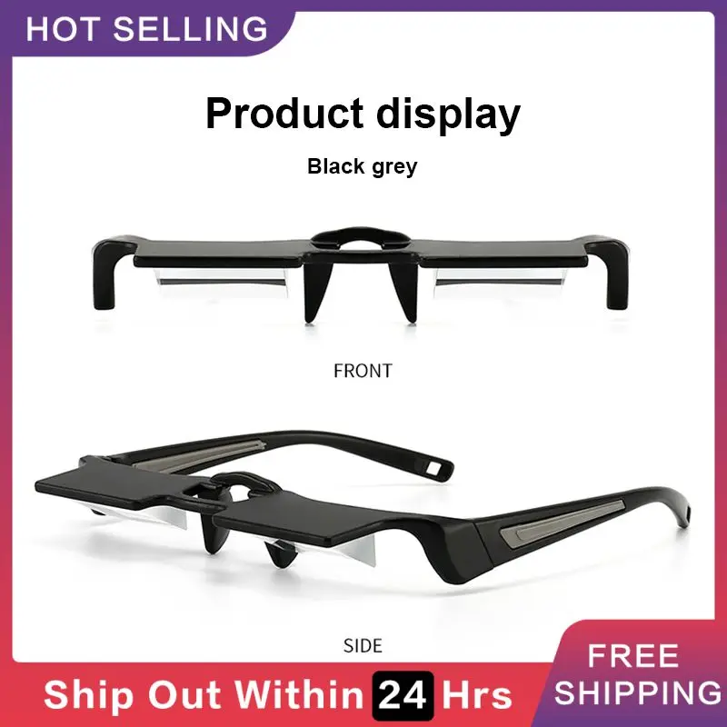 Reading glasses Lazy glasses Creative Periscope Horizontal Reading Sit View Glasses for men women Children Reading eyewear Bed Prism Spectacles