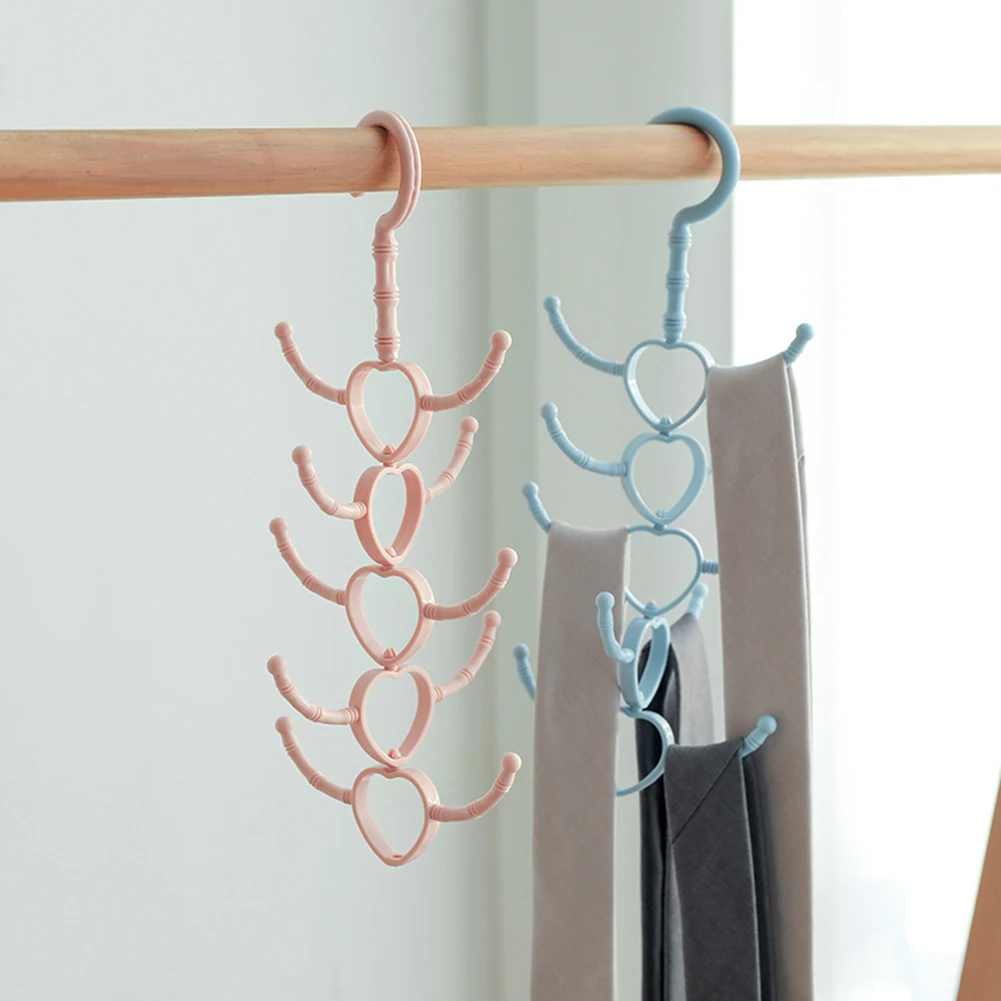 

Multifunction Storage Rack Tie Belt Organizer Tie Hanger Holder Closet Organization Wardrobe Finishing Rack Space Saver