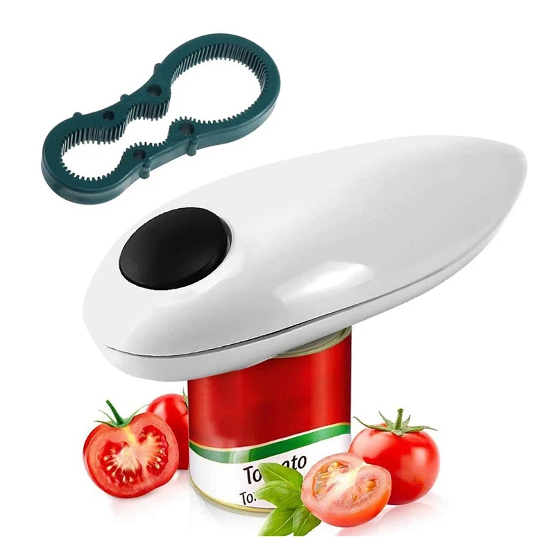 Hand Held Electric Can Opener Battery Glass Bottle Opener Home Camping