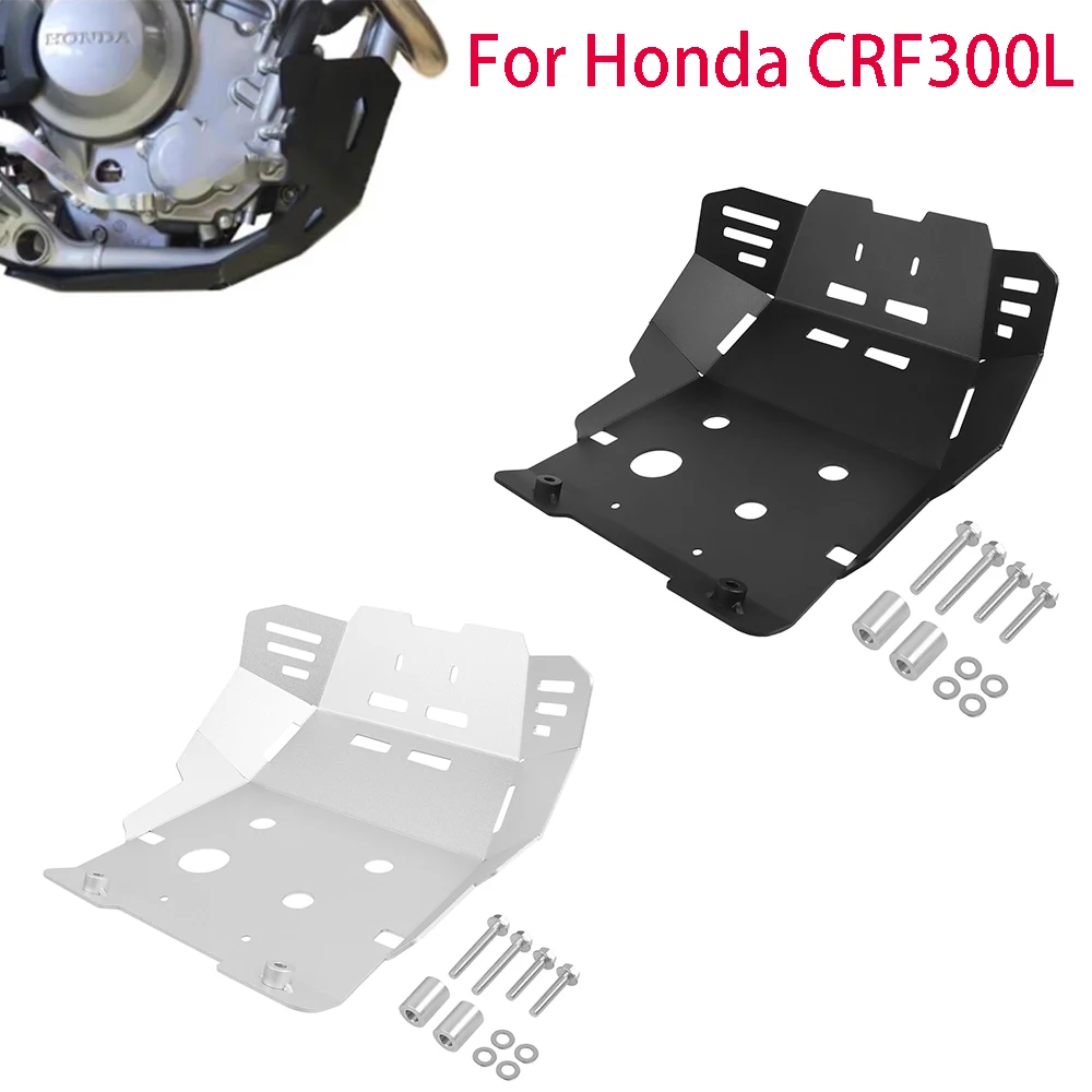 

For HONDA CRF 300 CRF300L CRF300 L 2020-2024 Motorcycle Skid Plate Belly Pan Engine Guard Chassis Protector Bash Plate Covers