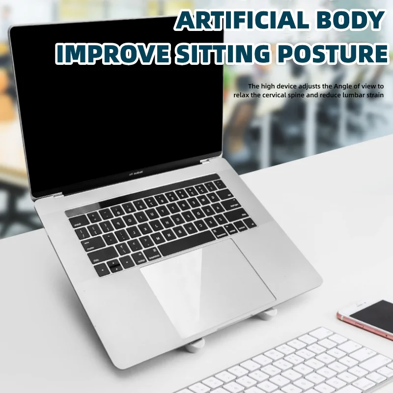 Portable Laptop Stand Foldable ABS Tablet Computer for Macbook Apple Air Pro Lenovo Samsung Bracket Universal Pad PC Holder