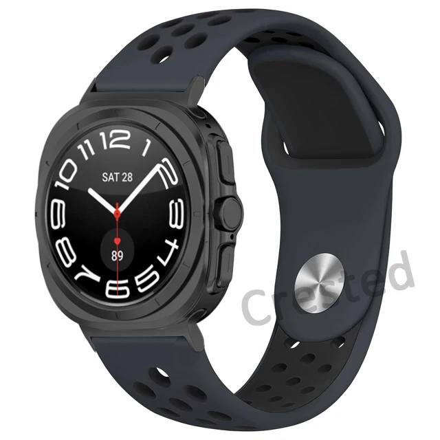 Breathable Silicone Sport Band for Smartwatch - 47mm Strap