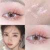 Diamond Glitter Eyeshadow Liner Pencil Face Makeup Highlighter Long lasting Matte Pink Silkworm Champagne Gold Eyeliner Pen 2
