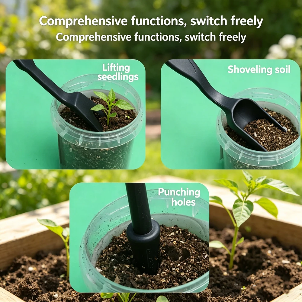 Garden Planter Kit with Succulent Planting and Bonsai Fertilizer Tools