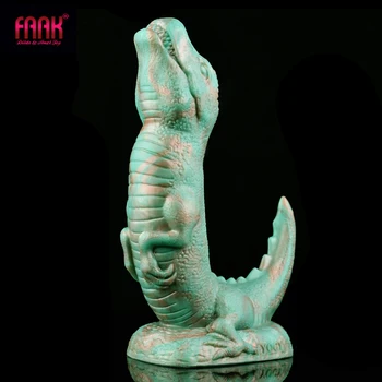 Wholesale from 30 Pieces  Dragon Dildo With Suction Cup Silicone Anal Plug Multi Color Clit Stimulate Sex Toys For Women Men Prostate Massage Distributor FAAK Dragon Dildo With Suction Cup Silicone Anal Plug Multi Color Clit Stimulate Sex Toys For