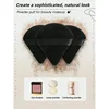 Black Makeup Sponges Set Face Cosmetic Puff Makeup Tool Large Beauty Eggs Puff Mini Beauty Egg Thumb Puff Korean Make up Blender 6