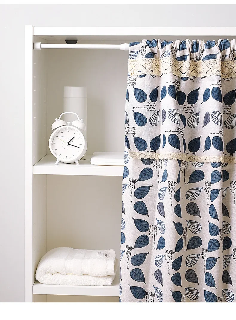 Description Picture 3 of itemCurtain Hooks Hanging Clothes Towel Rack Wall Extendable Sticks Rod Telescopic Net Voile Tension Rail Pole Holder For Home