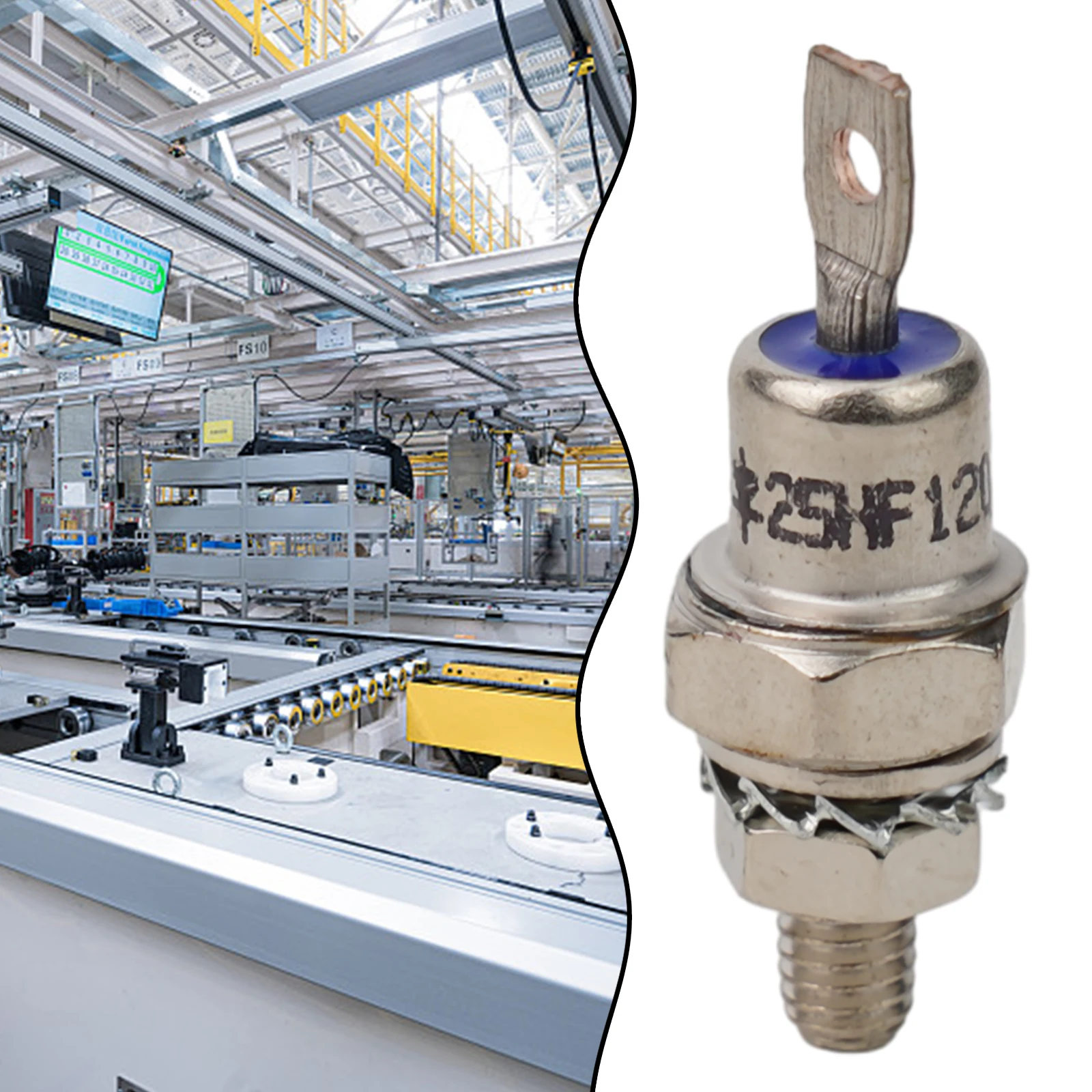 Description Picture 4 of item85A/50A/25A 1200V Positive Cathode /Negative Anode Stud Mount Diode Rectifier For Battery Charging Power Supplies