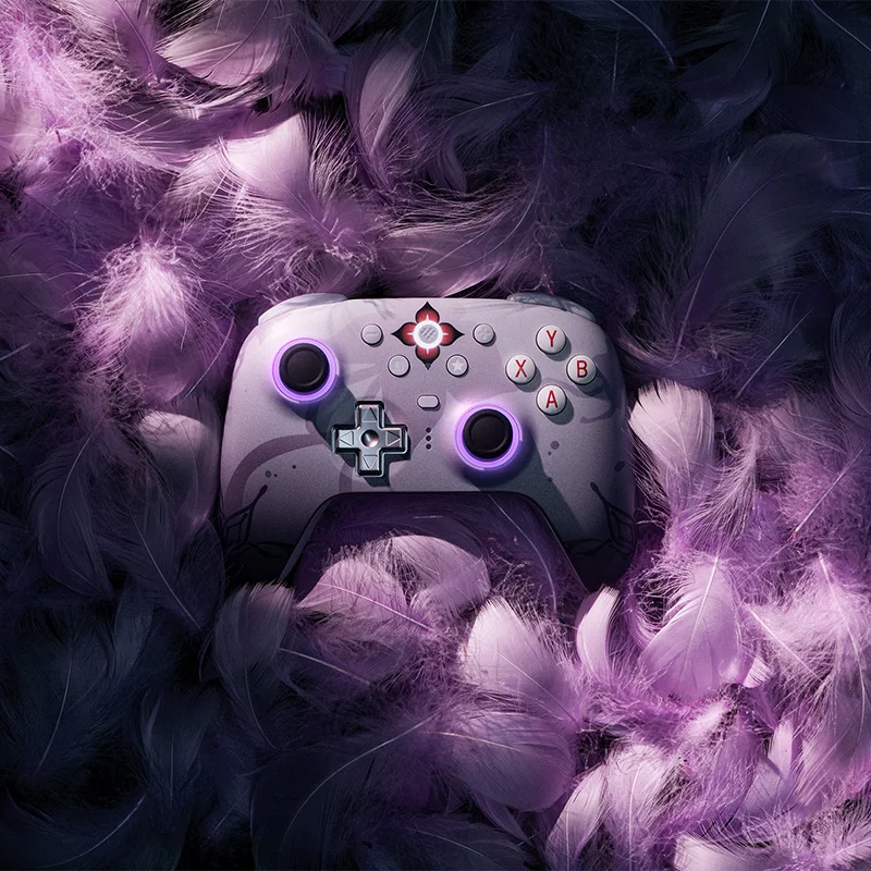 Controle Sem Fio 8BitDo Ultimate 2 para PC e Android - Evernight (Oficialmente Licenciado por Honkai: Star Rail)