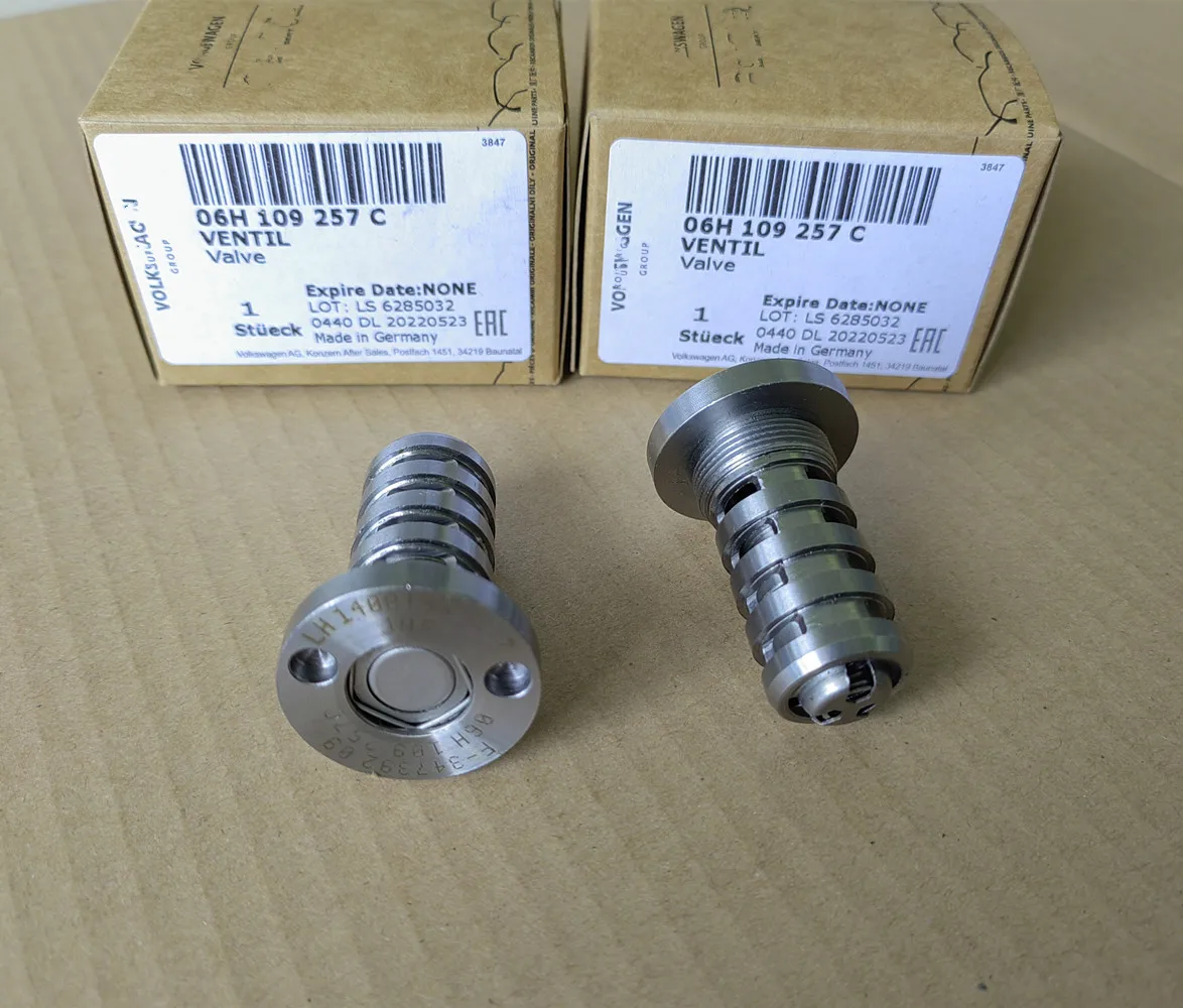 VVT Camshaft Adjuster Timing Gear 06H109257C 427000510 Camshaft Timing Control Solenoid Valve 06H109257A For VW Golf Passat Audi A4 TT A6 Q5 A5 EA888 1.8T 2.0T