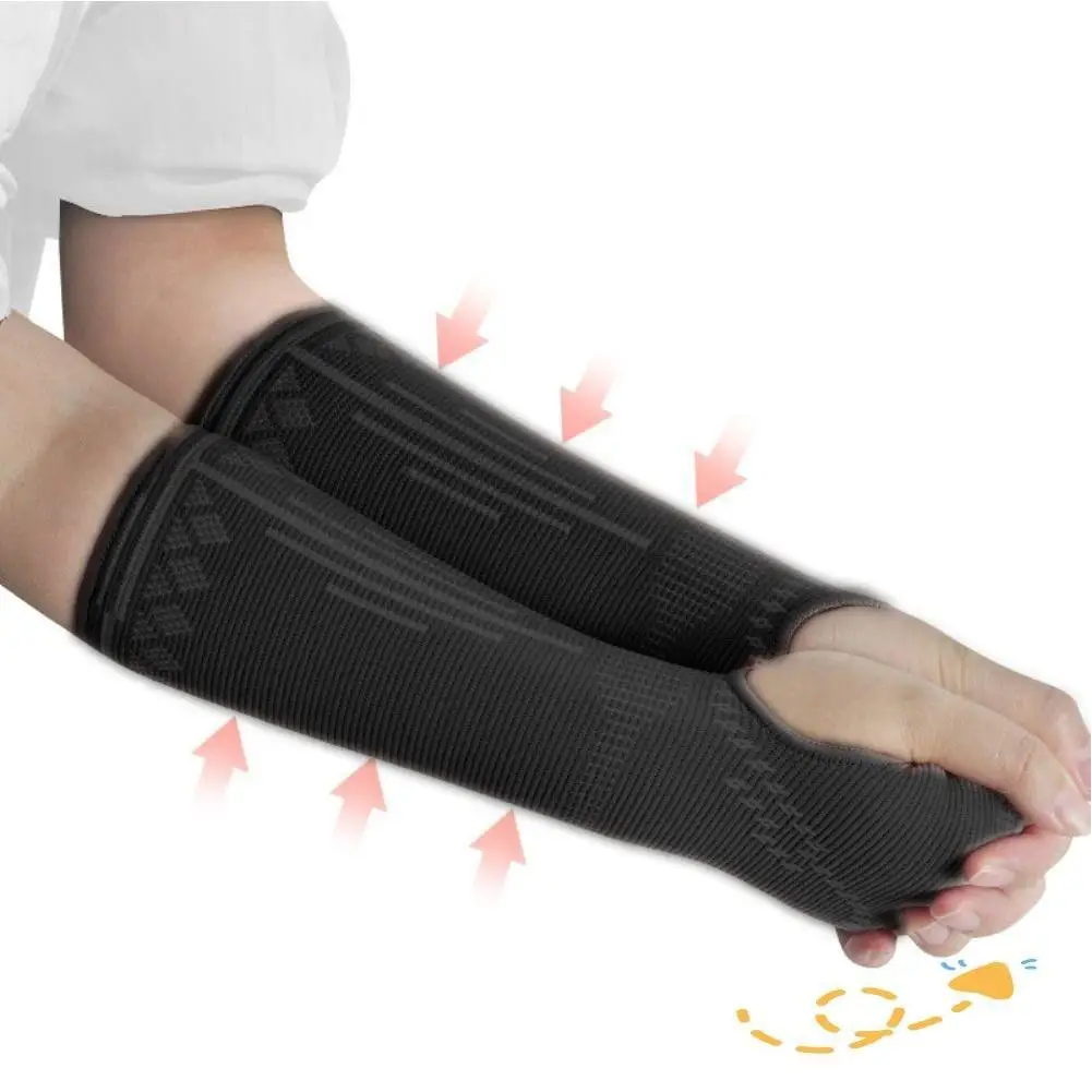 1pair Volleyball Padded Passing Forearm Hitting Sleeves Arm Sleeves And Wrist Support With Protection Pad For Girl Boy Adult volleyball arm sleeves