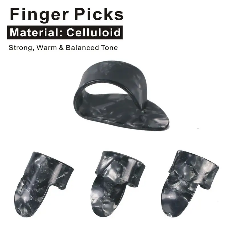 Guitar Finger Slide 60mm Acoustic Guitar Slide Music Instrument Accessories Kit For Live Performance And Practice Tone