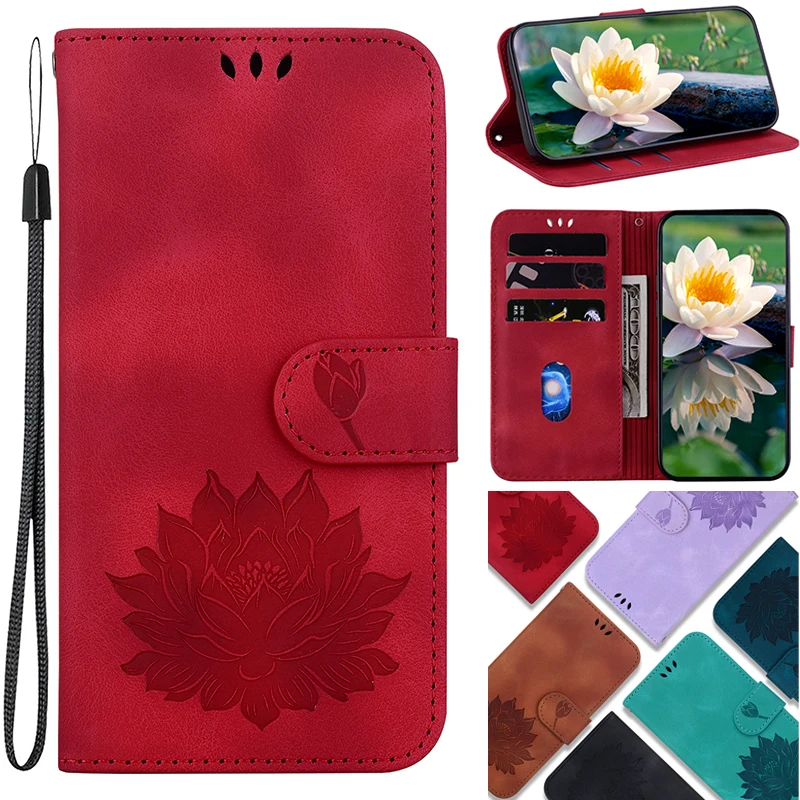 Leather Stand Flip Wallet Phone Case