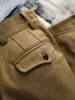 Blunt Razor French M-47 Military Style High-waisted Straight HBT Herringbone Fabric Large Pockets Loose Casual Workwear Pants 4