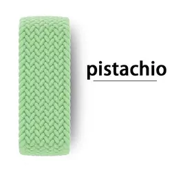 Premium Braided Strap Bracelet - S (Pistachio)