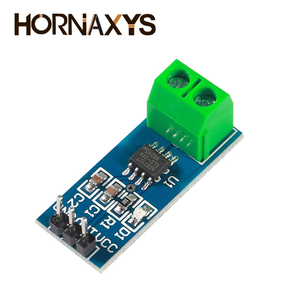 5/10Pcs ACS712 5A 20A 30A 범위 홀 전류 센서 모듈 Arduino DIY 전자 키트 용 ACS712 센서 모듈