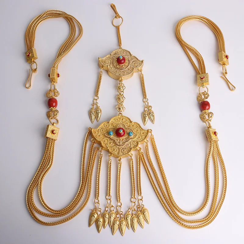 

Tibetan Jewelry Waist Accessories Tibetan Alloy Antique Silver Metal National Style Waist Accessories Waist Chain
