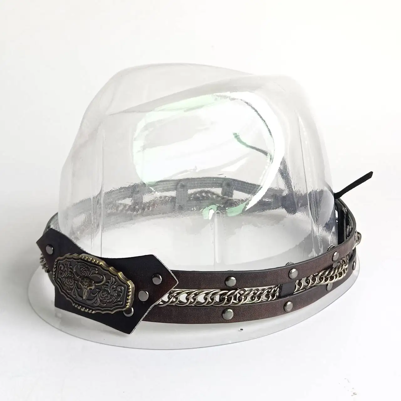 Brandneues Hut-Accessoire für Männer und Frauen, Gürtelschnalle, modische Perlen-Stroh-Fedora-Dekoration, Outdoor, cinturones de mujer – Detail 22