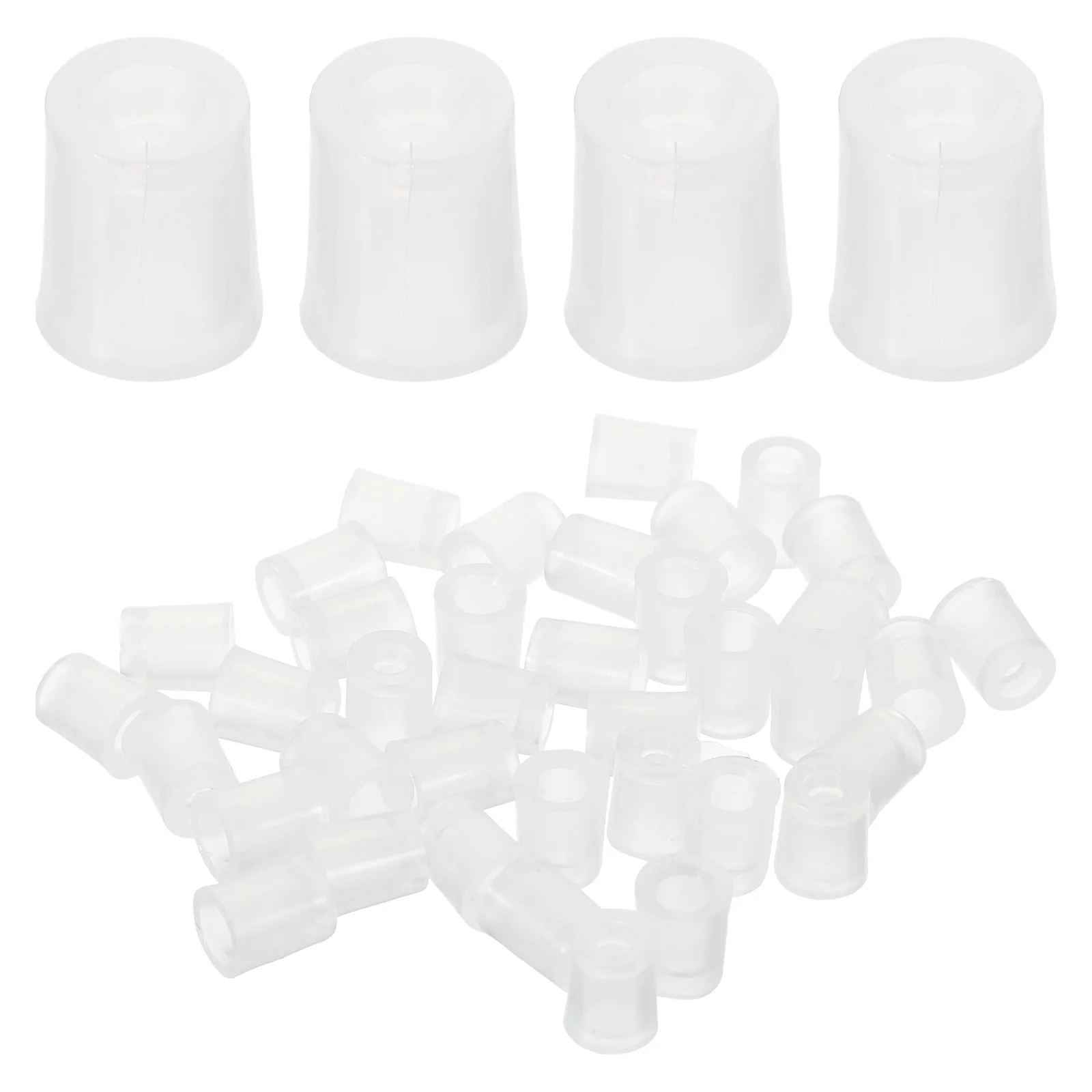 

50 Pcs Perfumes Adapter Dispenser Bottle for Syringe Conversion Head Refill Liquid Pump Tools