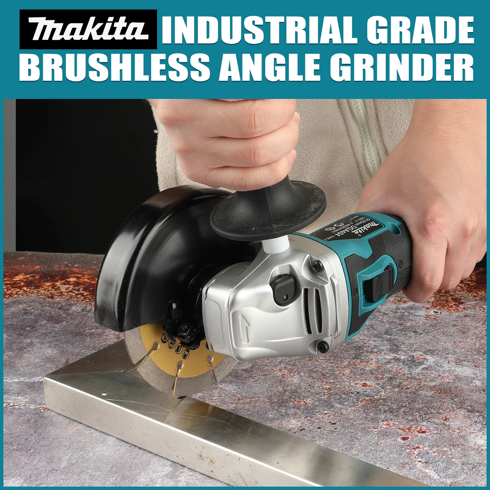 Angle Grinder Makita Cordless 18V Variable Speed