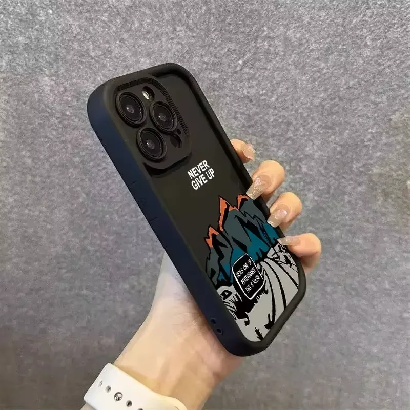 Never Give Up Shockproof Bumper Phone Case