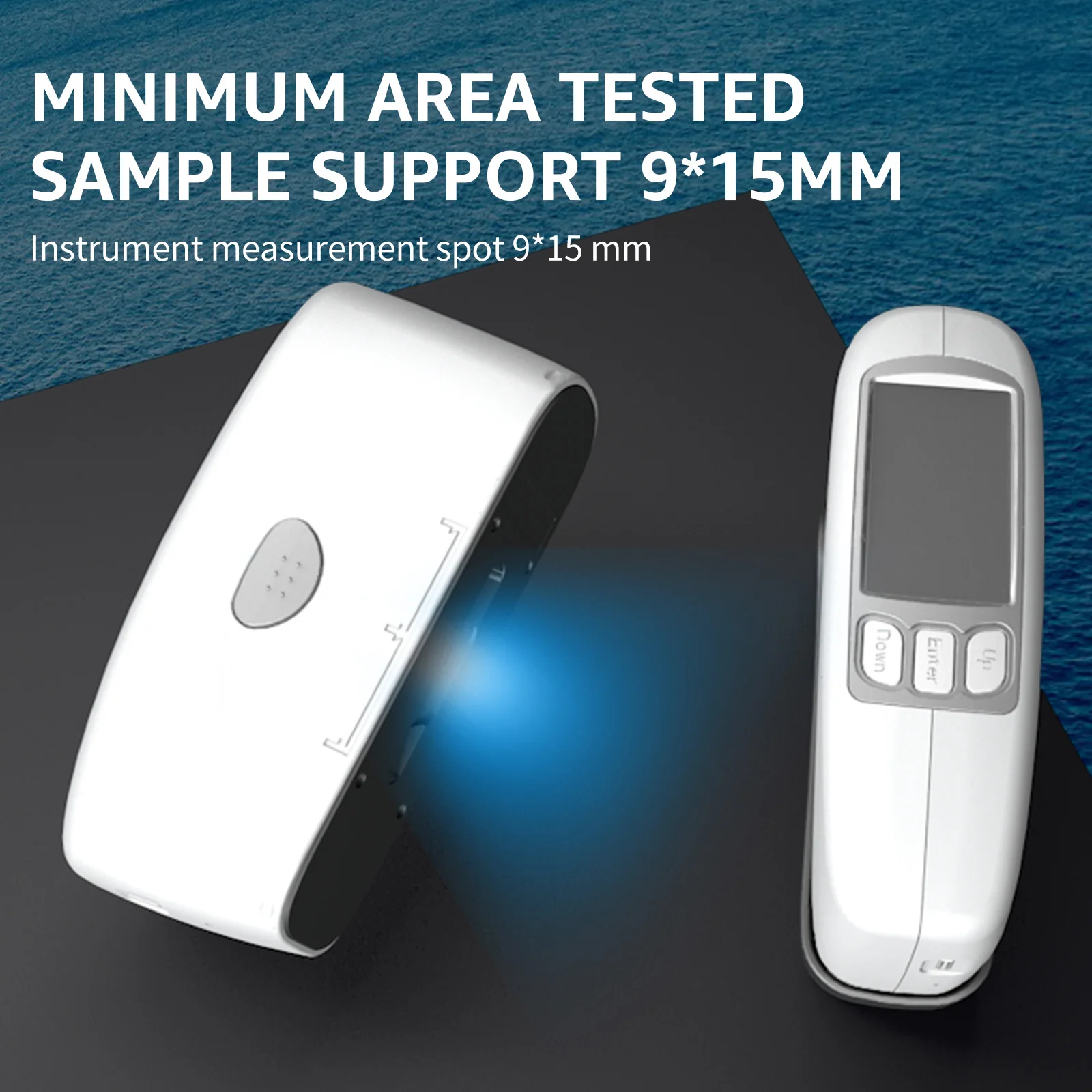 Gloss Meter 60 Angle 0-200GU Professional Lab Glossmeter With Calibration Tile and PC Analysis Type-C Charge