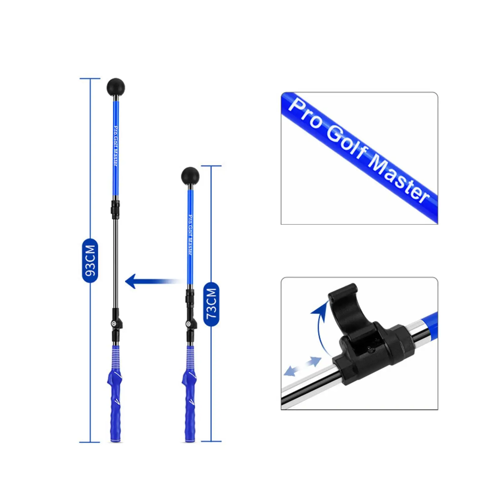 Golf Swing Golf Swing Teaching Tools Foldable Stick for Golf Supplies Golf Swing Golf Swing Teaching Tools Foldable Stick for Golf Supplies