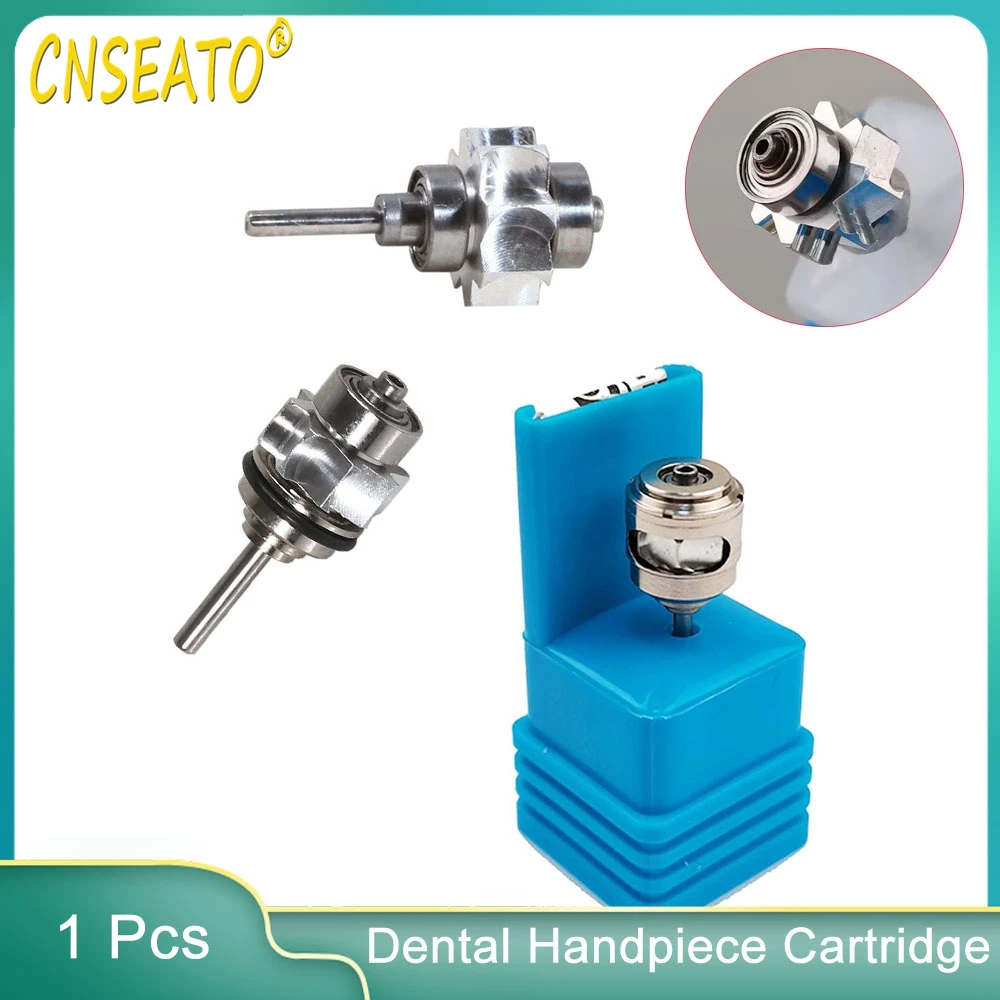 

Dental Turbine Cartridge Rotor Dentist High Speed Handpiece Wrench Push Button Torque Bearing Dentistry Handpiece Accessories