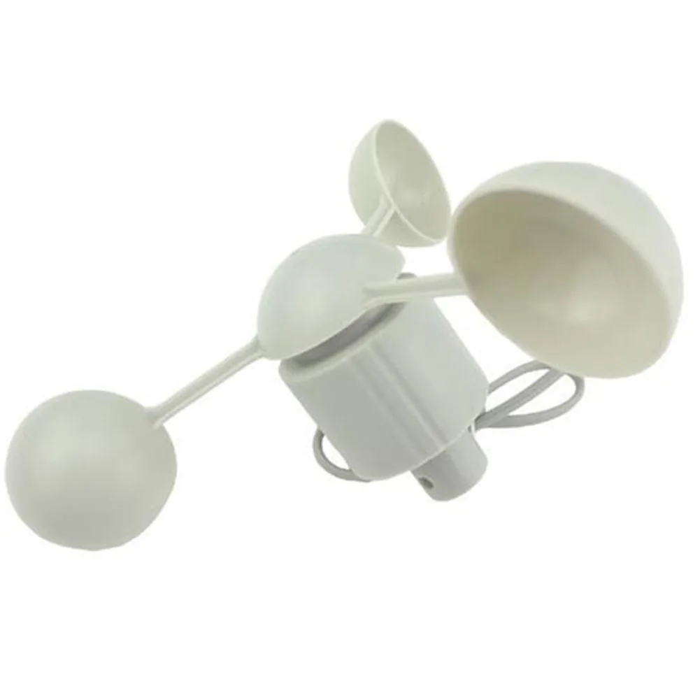 

Durable Anemometer WH-SP-WS01 For Weather Stations Measuring Instrument Meteorological Instrument Plastic White