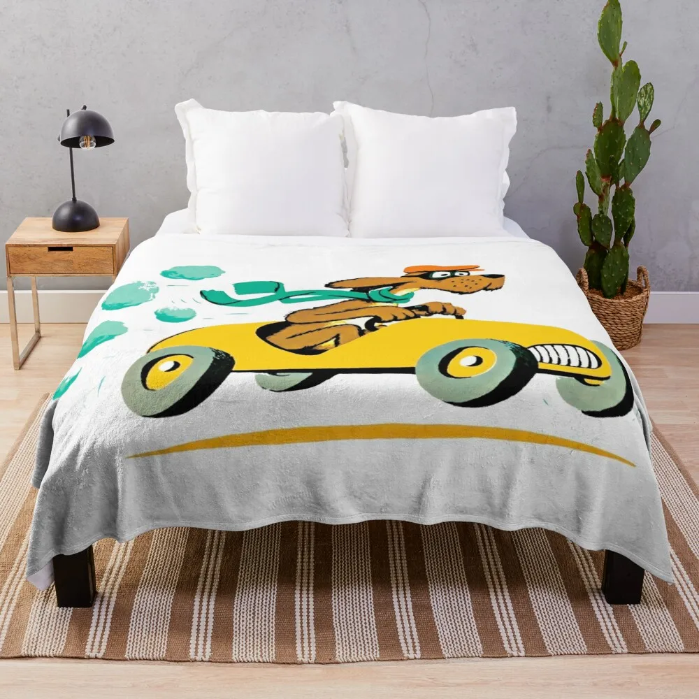 

Go, Dog. Go! - Classic Art Throw Blanket Fashion Sofa Blankets Summer Blanket