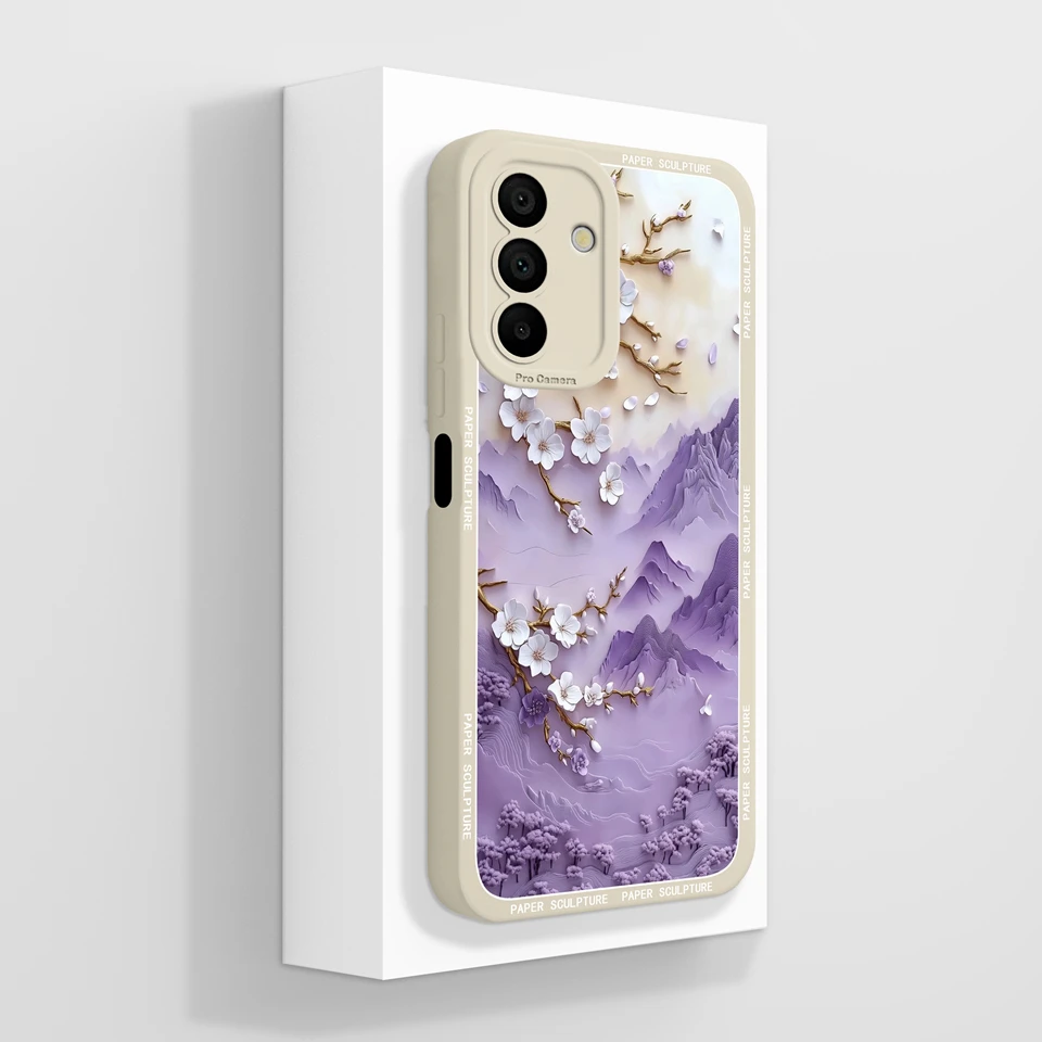Minimalist Moon Butterfly Flower Aesthetic Back Cover