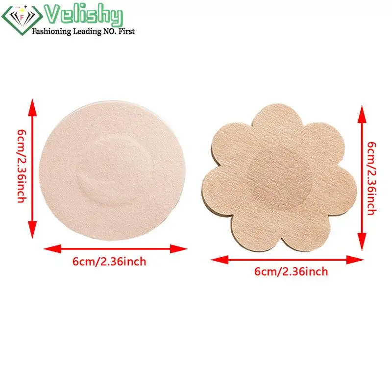 

10Pcs Cloth Nipple Covers Women Disposable Invisible Breast Lift Tape Overlays Bra Nipple Stickers Chest Stickers Adhesivo Bra