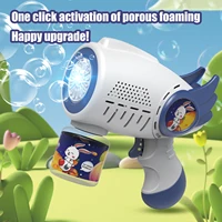 Cartoon Shape Fully Automatic Continuous Foaming Handheld Electric Bubble Gun (Battery And Bubble Liquid Not Included) 2