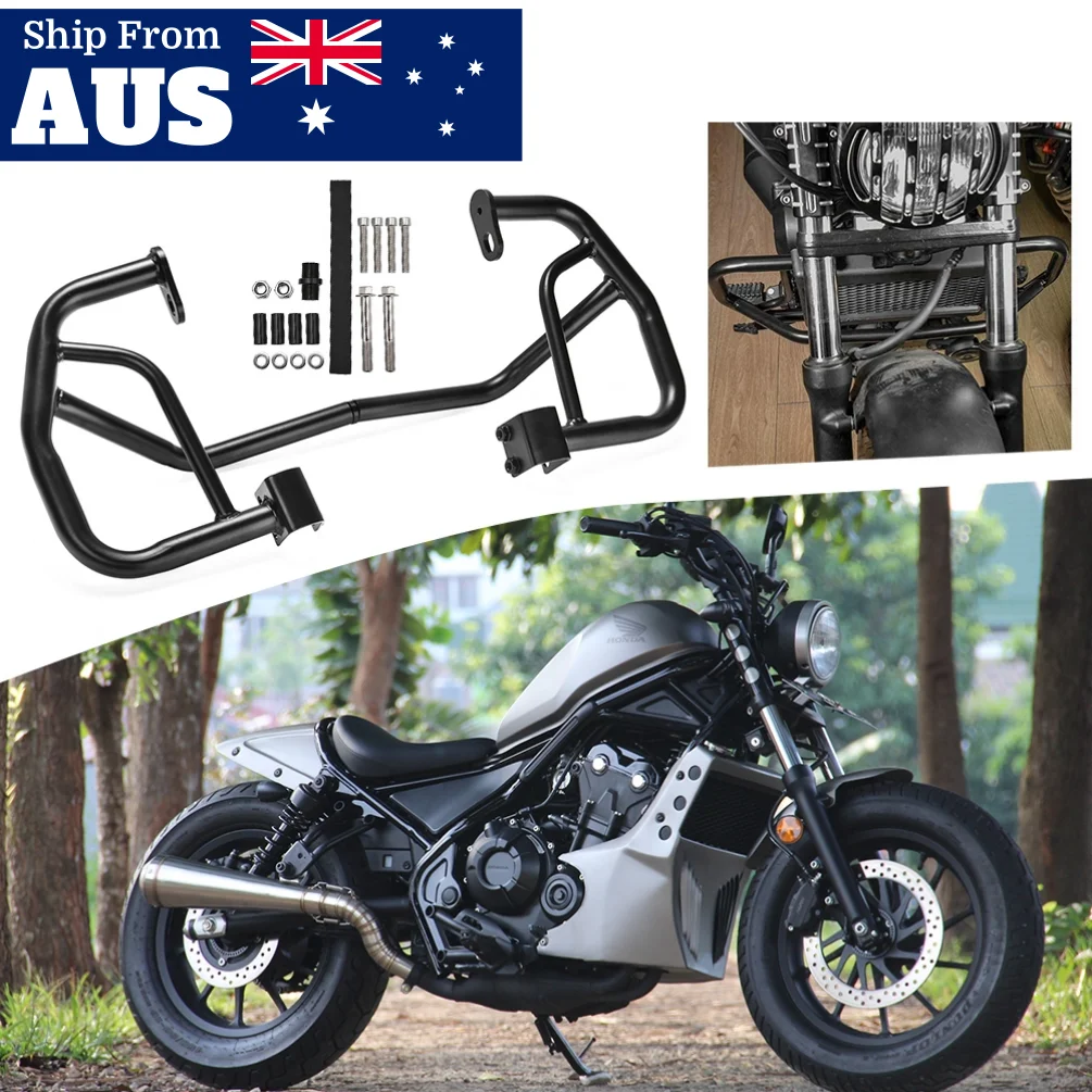 

CMX 300 500 Motorcycle Engine Guard Crash Bar Frame Protection Bumper For Honda Rebel CMX500 CMX300 2017-2024 2023 22Accessories