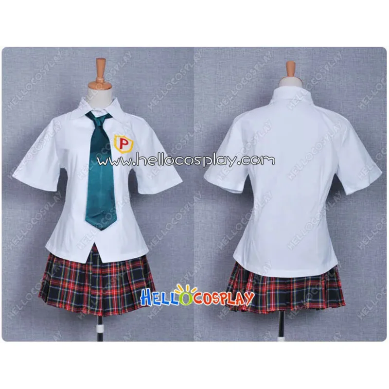 

Panty & Stocking with Garterbelt Cosplay Anarchy Panty School Uniform H008