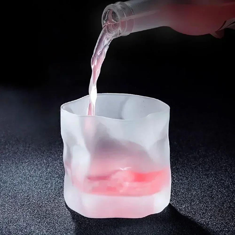 190ML lead-free old fashioned whiskey glass cup twist barware wine cups morning water glass home drinkware