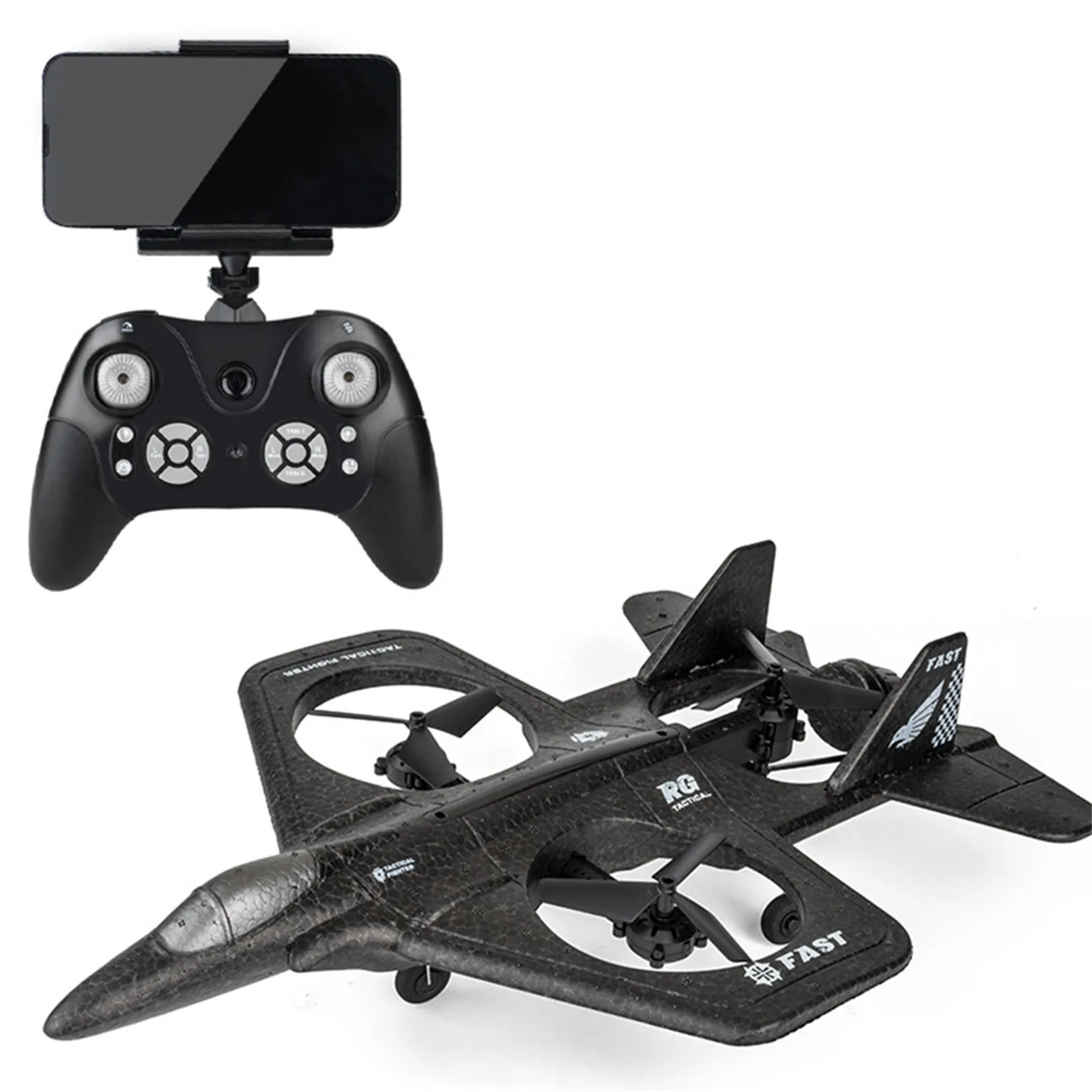 Drone Para Iniciantes De 1 Unidade - Avião Rc De Controle Remoto Leve -  Quadcopter Com Flutuação Automática, Giros 3d - Ótimo Brinquedo Para  Presente - Drone De Espuma, Adequado Para Voos