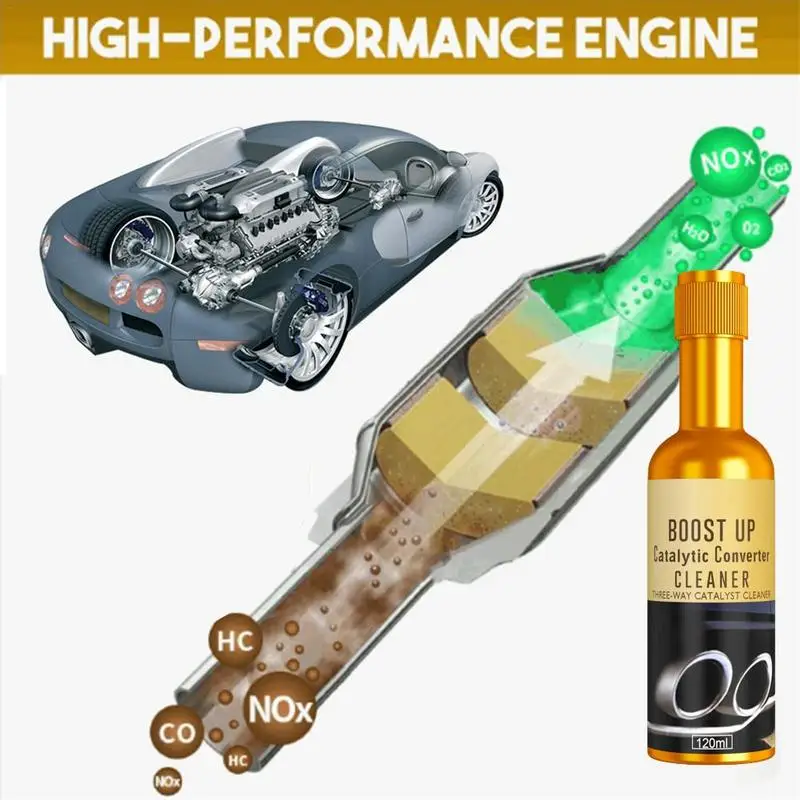 120ML Professional Engine Catalytic Converter Cleaner Engine Carbon