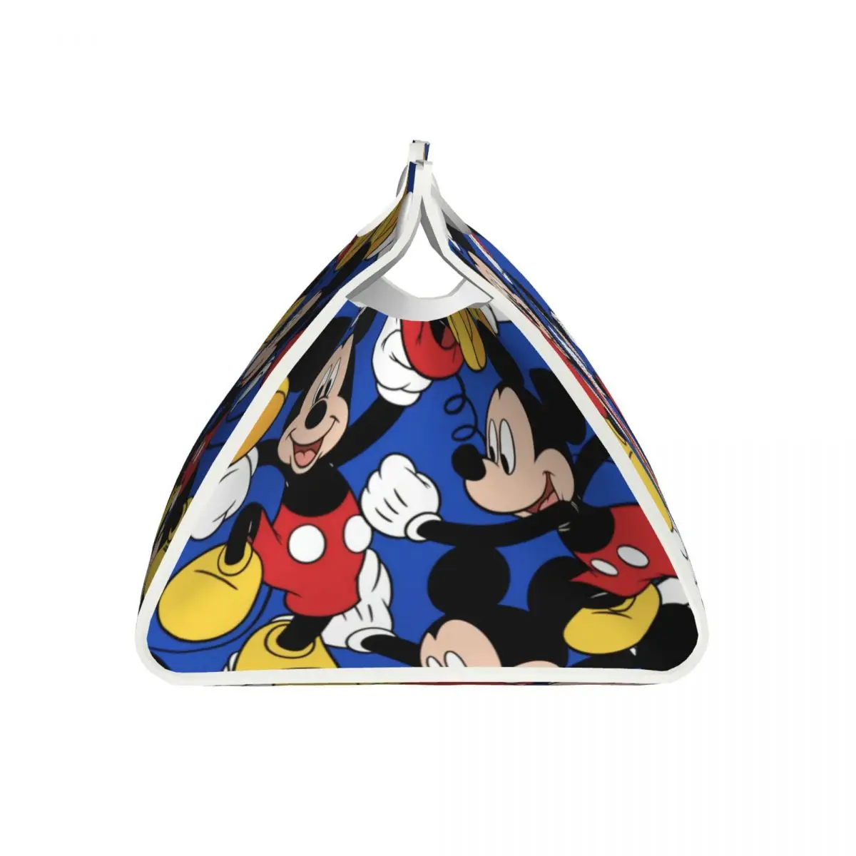Custom Minnie Mickey Mouse Tissue Box Holder Rectangular Cartoon PU Leather Facial Tissue Box Cover for Car Office 3