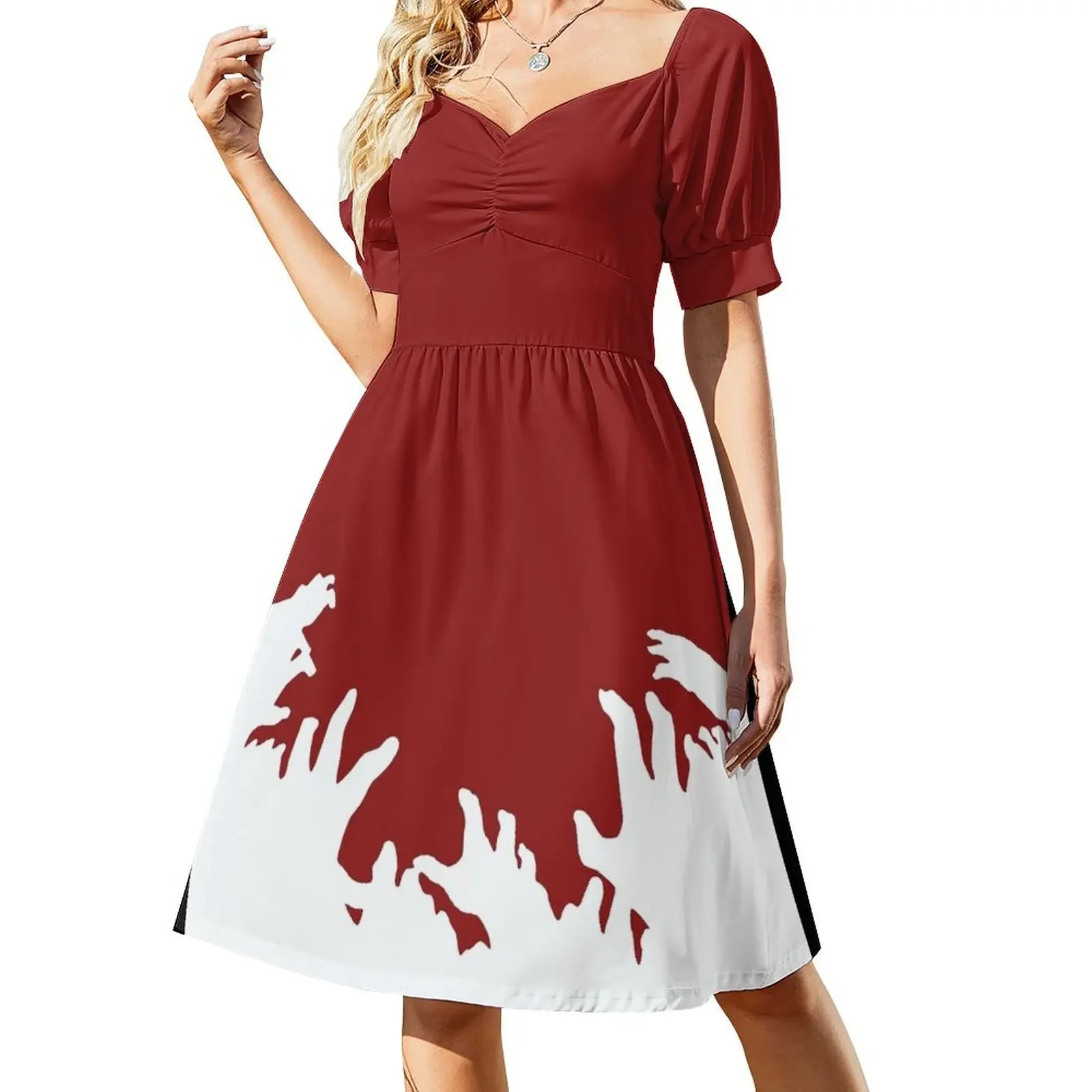 thumbnail image 1 of No uses la palabra 'Z' Vestido sin mangas vestidos cortos atrevidos Vestido mujer vestidos de verano mujer Vestido, 1 of 7