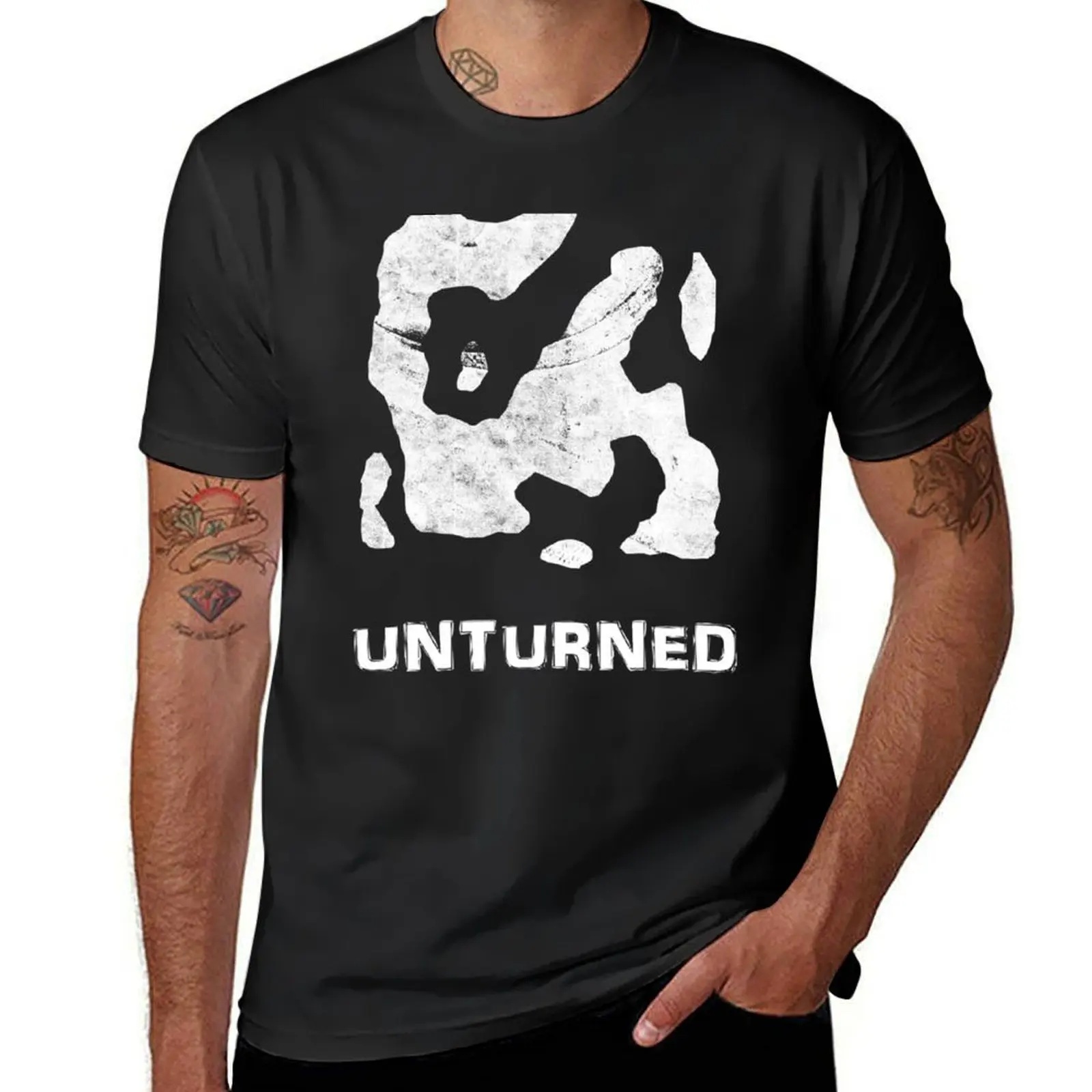 

Unturned Map T-Shirt quick-drying sublime t shirts for men graphic