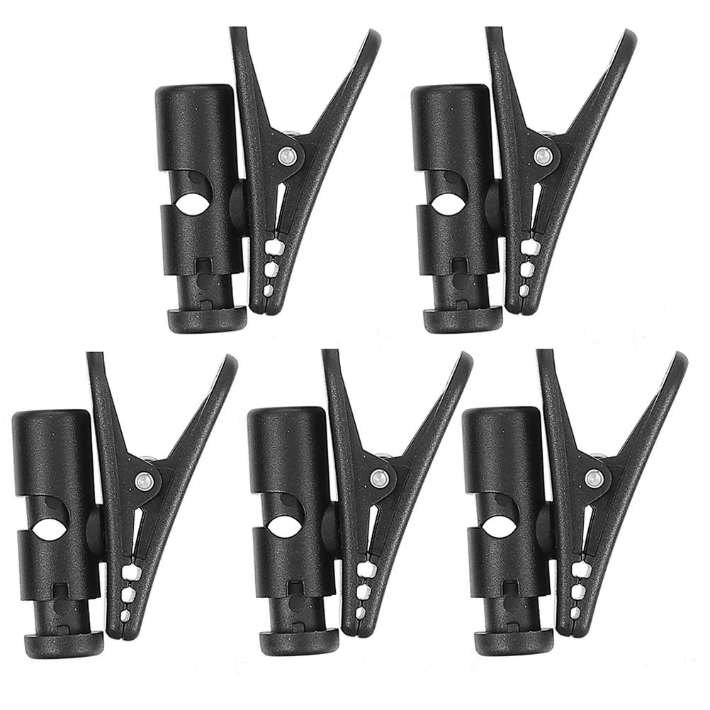

5 Pcs Adaptador Universal Headphone Cable Clip Microphone Accessories Headset Clips Cord Earphone Accessory