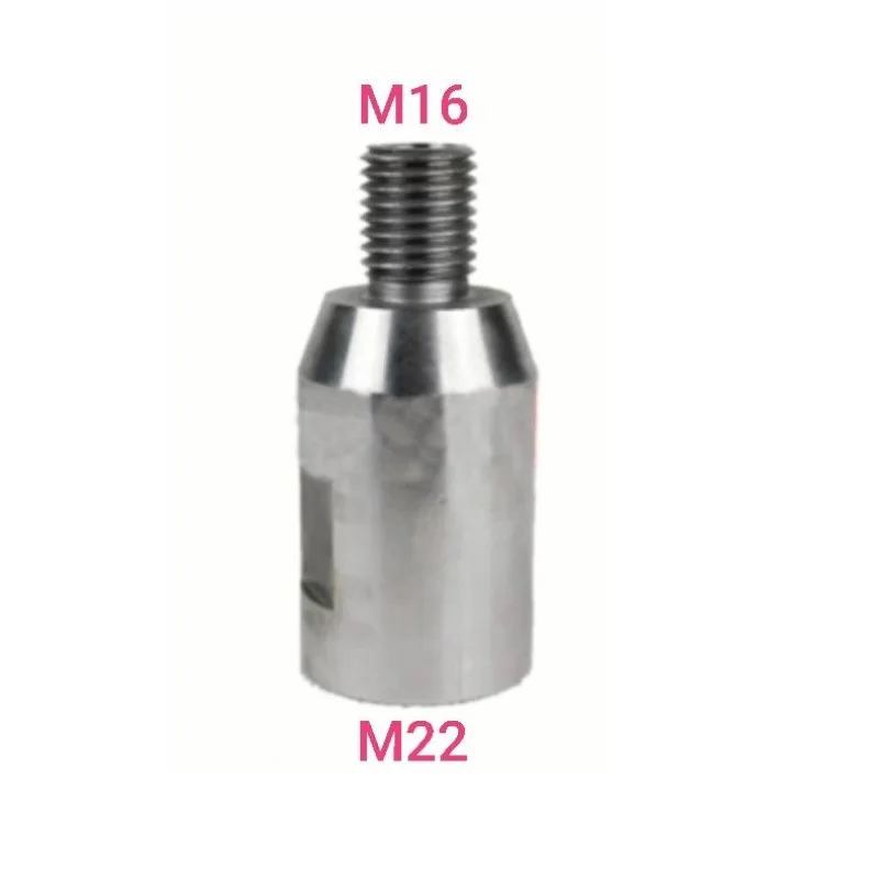 Adapter Connector Male M22 Female Thread M16 for Electric Drill Machine to Use Dimaond Core Bits lcd module zhenxiong pc3 8 computer screen ch 3 8pc screen color male shock injection machine machines industrial medical equi