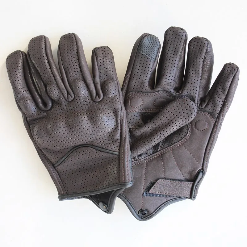 

brown leather gloves motocross riding gloves warm gloves riding warm
