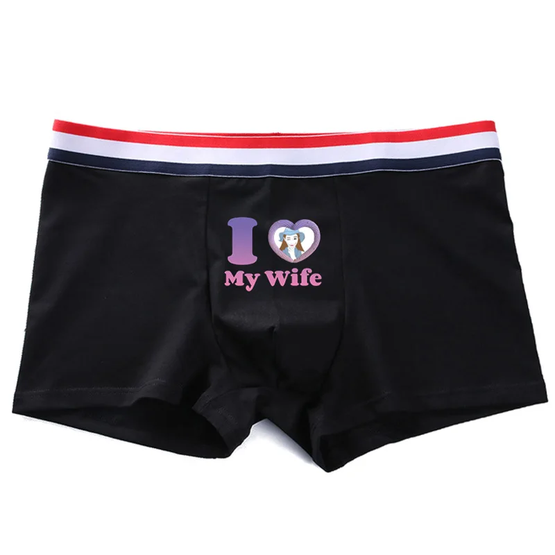 Couple Underwear For Lovers Men Boxer Shorts Women G Cotton Thongs
