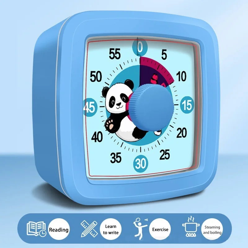 Study Timer for Kids Pomodoro Timer Digital Clock Visual Countdown Tool forStudying Kitchen Child Time Management Tool Focus Aid